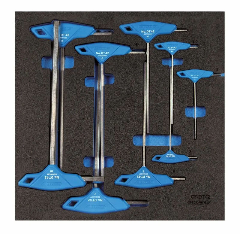 STIFTSLEUTELSET T-GREEP 9-DLG von Gedore – Produktbild