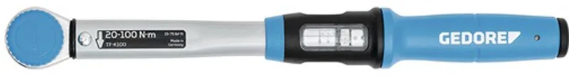 TF-K100 3278379 Clé dynamométrique 1/2 (12.5 mm) 20 - 100 Nm de Gedore, Kleurloos – image du produit