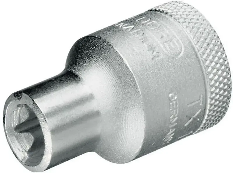 TX 19 E18 6194500 Außen-Sechsrund (TX) Steckschlüsseleinsatz Kugelkopf 16.7 mm 1 1/2 M14 1/2 (12.5 mm) von Gedore – Produktbild
