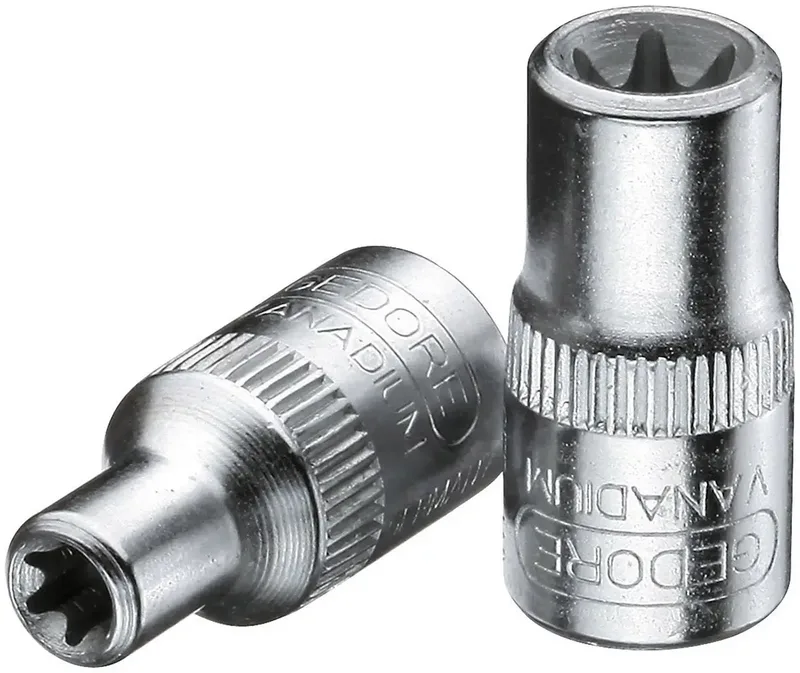 TX 20 E6 6187720 Außen-Sechsrund (TX) Steckschlüsseleinsatz Kugelkopf 5.74 mm 1 1/4 M5 1/4 (6.3 mm) by Gedore – product image