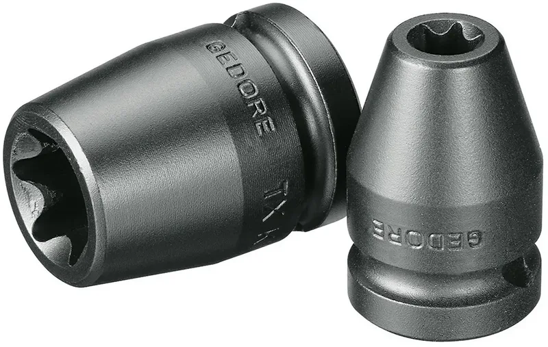 TXK 19 E-10 6223110 Außen-Sechsrund (TX) Kraft-Steckschlüsseleinsatz 9.42 mm M8 1/2 (12.5 mm) von Gedore – Produktbild
