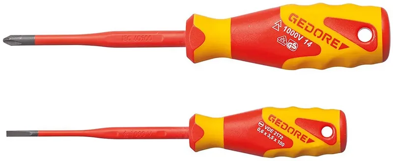 VDE 2162-2172 PH-02 Schraubendreher-Set Kreuzschlitz Phillips, Schlitz by Gedore – product image
