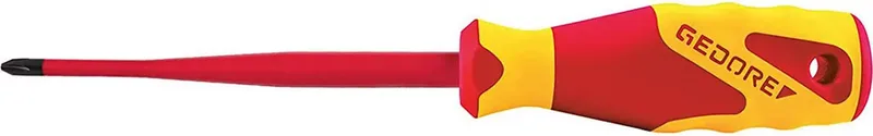 VDE 2172 4 VDE Tournevis pour vis à fente Largeur de lame: 4 mm Longueur de la lame: 100 mm de Gedore – image du produit