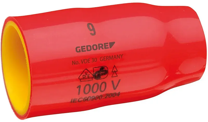 VDE 30 8 2946394 carré massif 10 mm (3/8) Douille VDE tête sphérique 8 mm 1 3/8 8 mm 3/8 (10 mm) de Gedore – image du produit