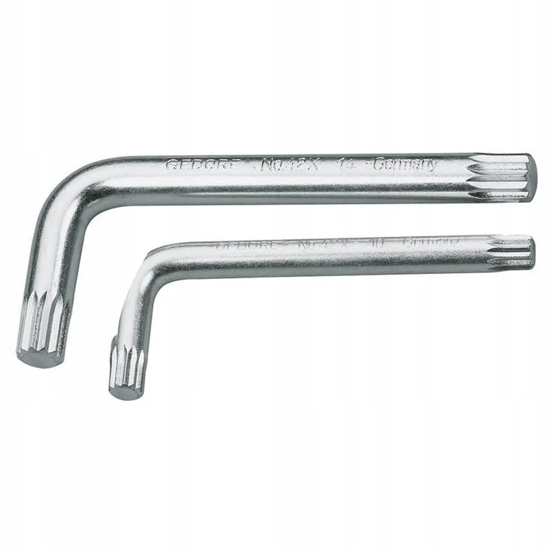 XZN M4 multikant inbussleutel, 63mm, chroom-vanadium staal by Gedore – product image