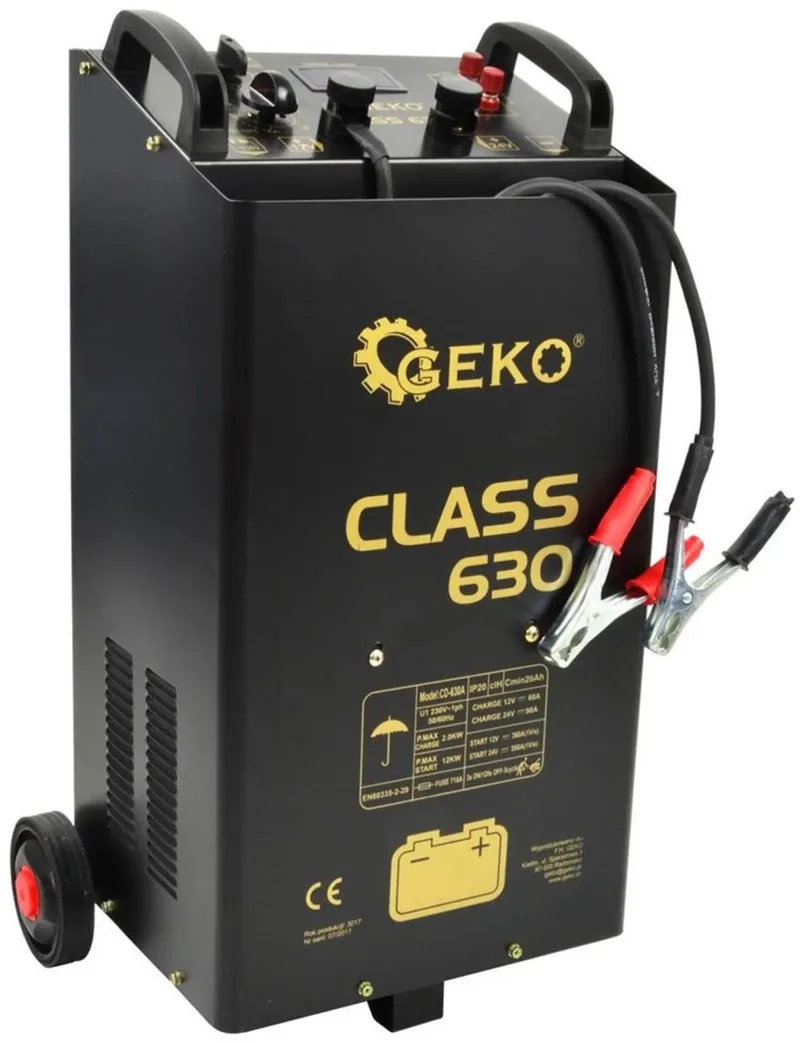 Acculader - Hoog Vermogen - 12/24 V - Geschikt voor 20-1550 Ah by GEKO – product image