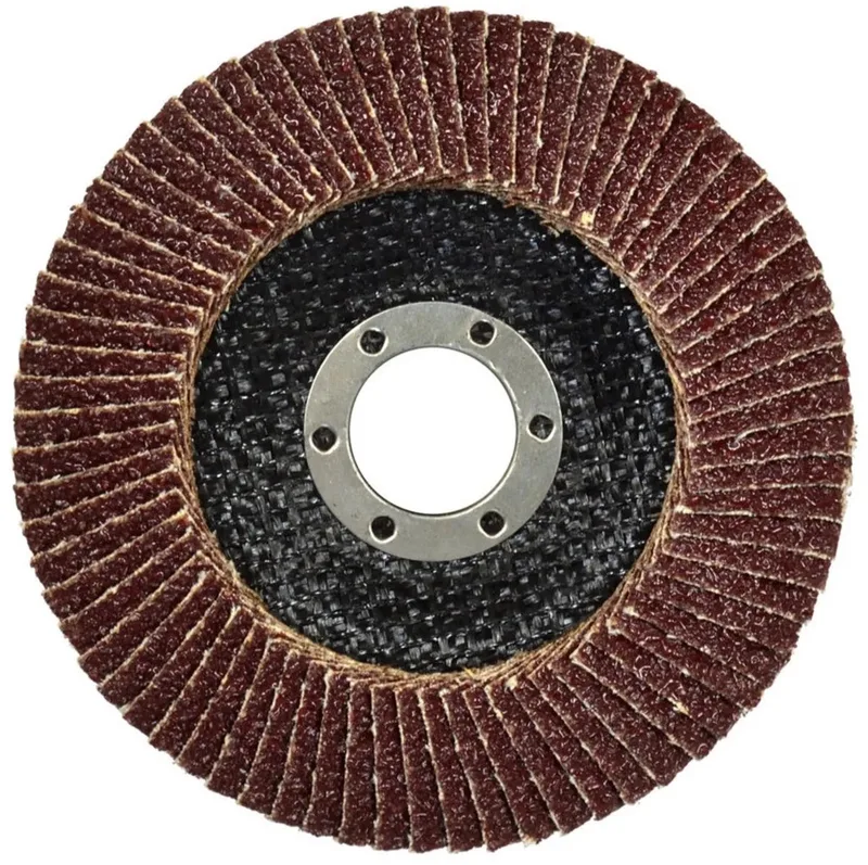 Aluminiumoxide lamellenschijf - 115 mm - korrel 36 - voor slijpen en afwerken - 10 stuks van GEKO – productafbeelding