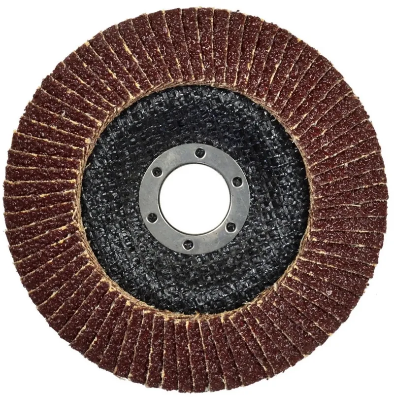 Aluminiumoxide lamellenschijf - 125 mm - Korrel 36 - Voor staal en hout - 10 stuks van GEKO – productafbeelding