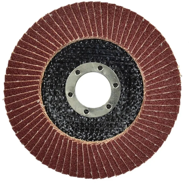 Aluminiumoxide lamellenschijf - slijpen en afwerken - 115 mm - korrel 80 - 10 stuks de GEKO – image du produit