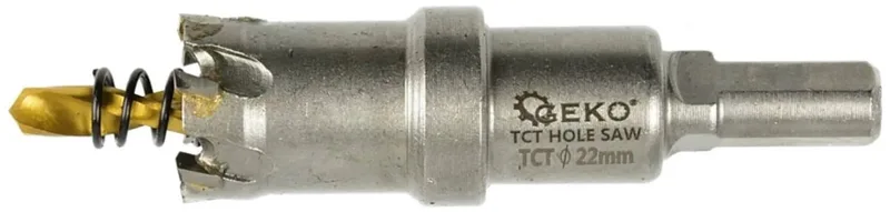 Carbide gatenzaag - 22 mm - titanium boor - precisie en duurzaamheid de GEKO – image du produit