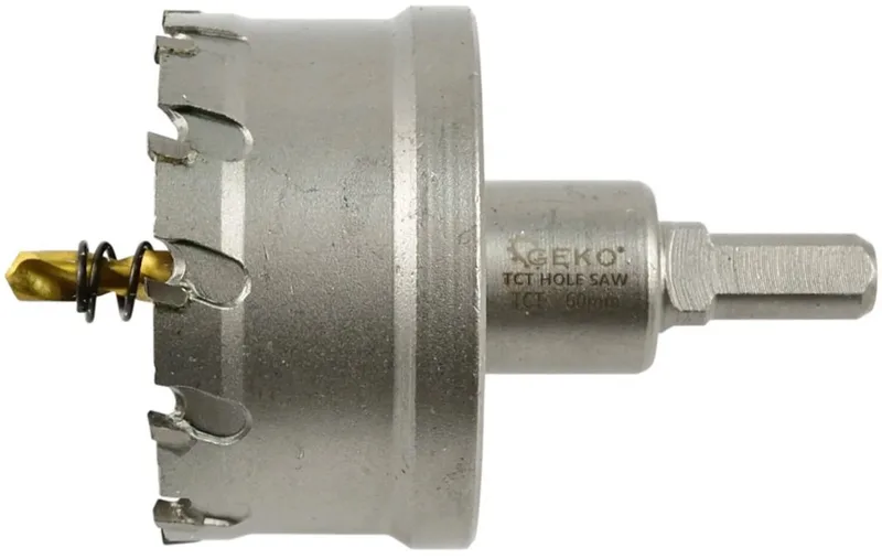 Carbide gatenzaag - 60 mm - titanium boor - hoge precisie - lange levensduur de GEKO – image du produit