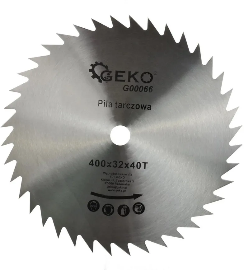 Cirkelzaagblad - Houtbewerking - 400 mm - 40 Tanden - Staal by GEKO – product image