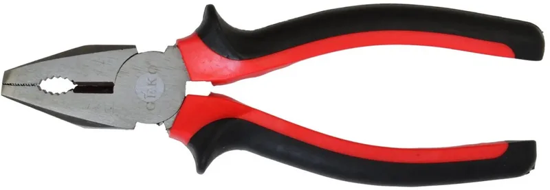 Combinatietang - Staal - 160mm - Rood/Zwart - Voor Diverse Toepassingen by GEKO, Black – product image