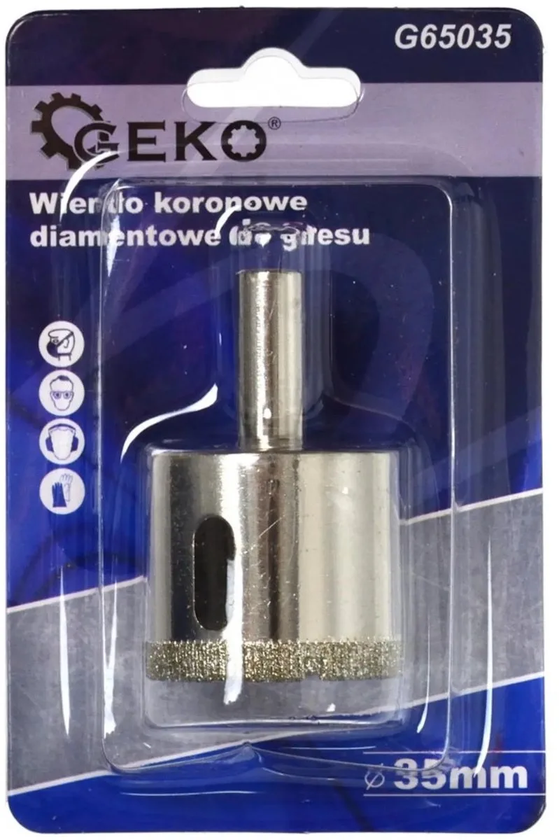 Diamantboor - Tegels - 35mm - Nat boren - Keramiek en Marmer von GEKO, Silber – Produktbild