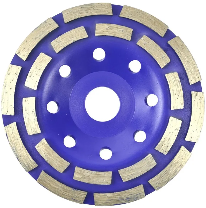 Diamantschijf - Dubbele Rij - 125 mm - Voor Beton en Metselwerk de GEKO – image du produit
