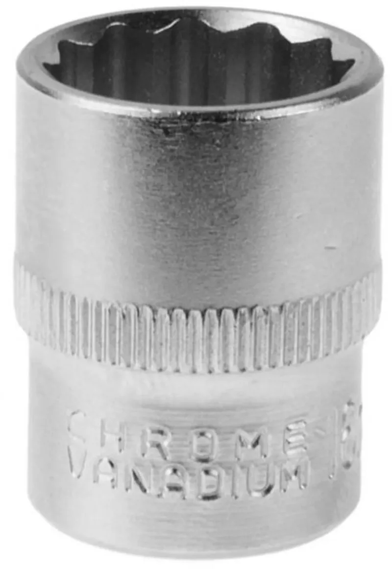 Dopsleutel 19 mm - 12-punts - Chroom Vanadium - Standaard Diepte by GEKO – product image