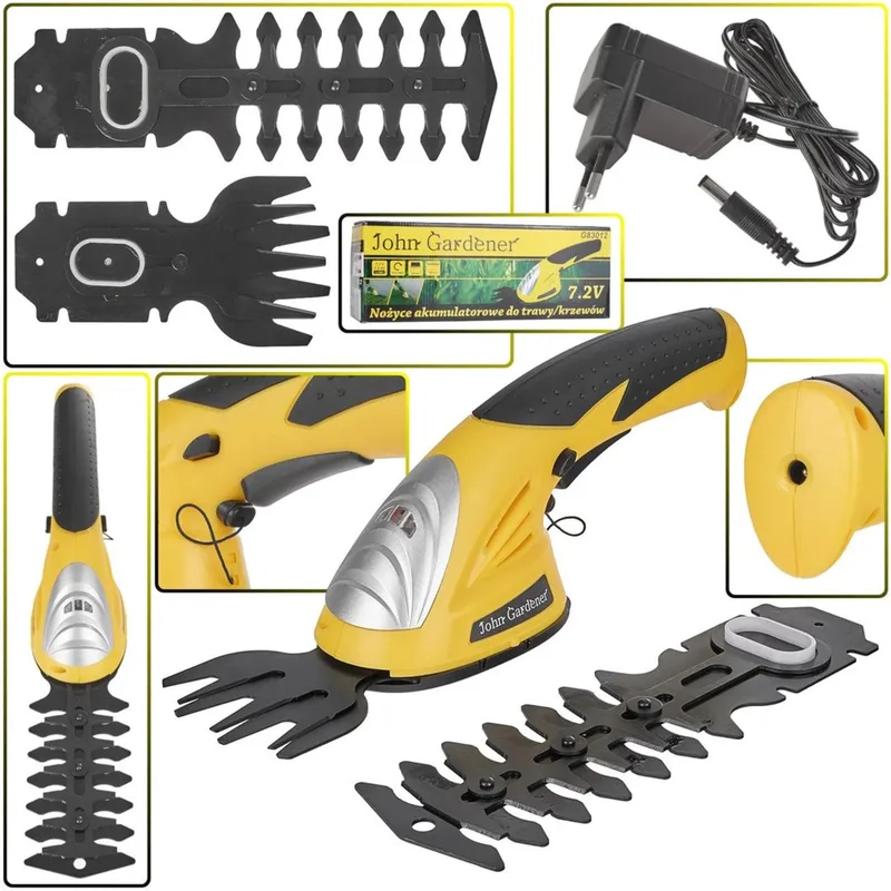 Draadloze grasschaar - 7.2V - Ergonomisch - Anti-slip - 120mm von GEKO – Produktbild
