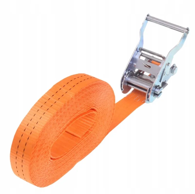 eendelige sjorband 2 ton 2 meter met ratel - spanband zonder haak - transportband - sjorband - gmp de GEKO, Ornaje – image du produit