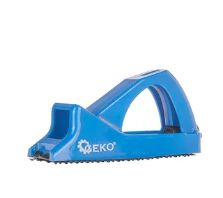 Einhandhobel Handhobel Gipskartonhobel Gipsraspel Trockenbau 140x40 mm, 1-tlg., auswechselbares Raspelblatt, ergonomischer Griff von GEKO – Produktbild 2 von 5
