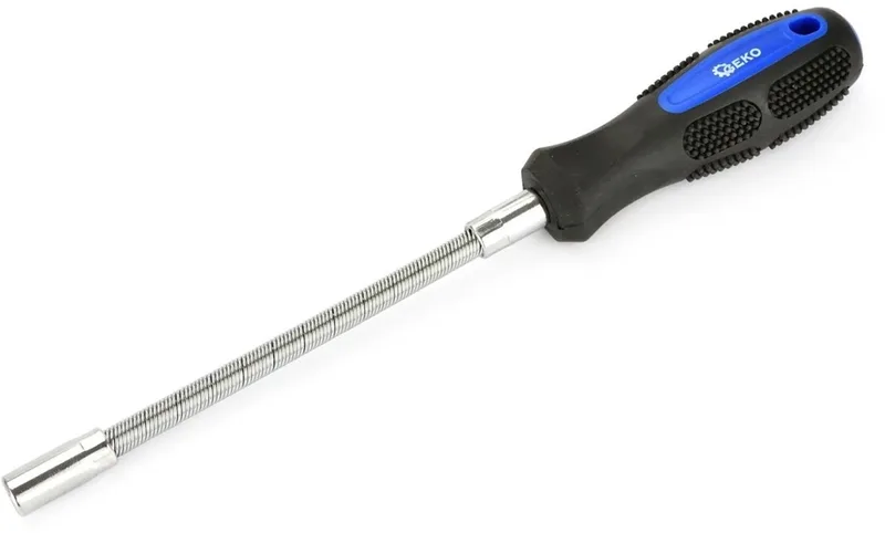 Flexibele schroevendraaier - 7 mm - Ergonomisch - Antislip - 270 mm lang de GEKO, Ornaje – image du produit