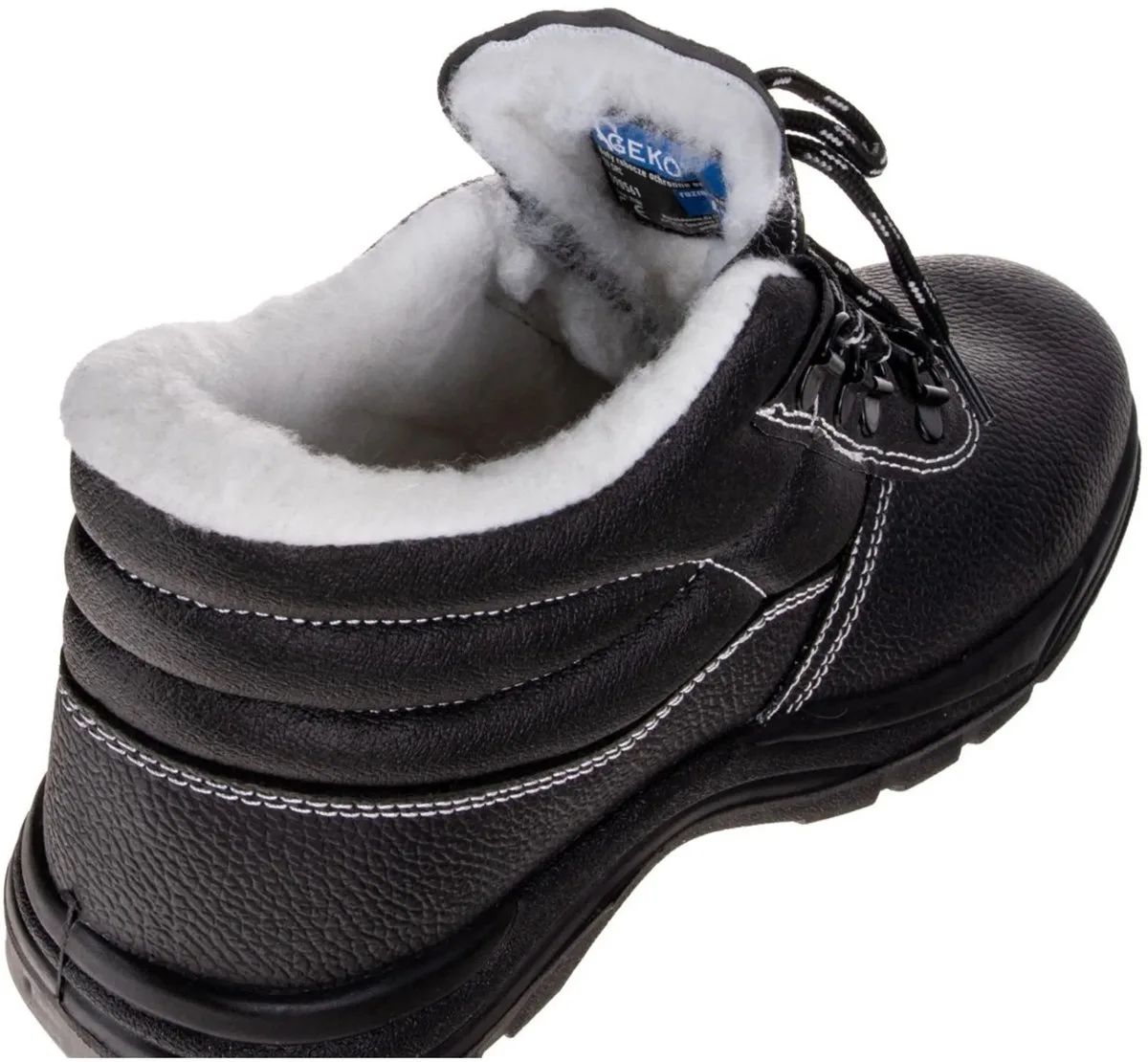 Geïsoleerde veiligheidsschoenen - S3 - Antislip - Zwart de GEKO, Noir, 45 – image du produit