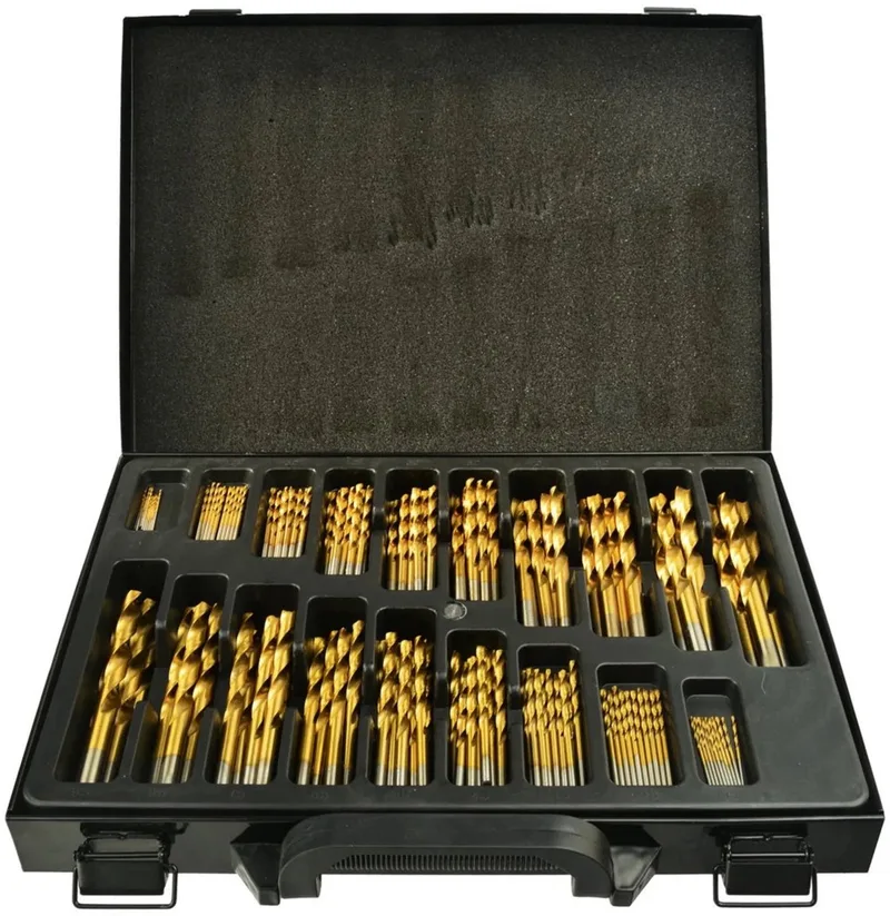GEKO 170-delige boorset - HSS titanium gecoat - Diverse maten by GEKO – product image