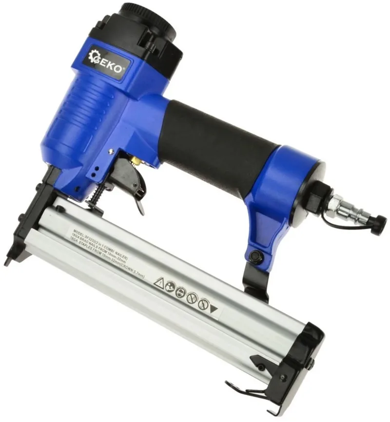 GEKO 2-in-1 pneumatische tacker - ergonomisch - 10-32 mm - 100 stuks capaciteit by GEKO – product image