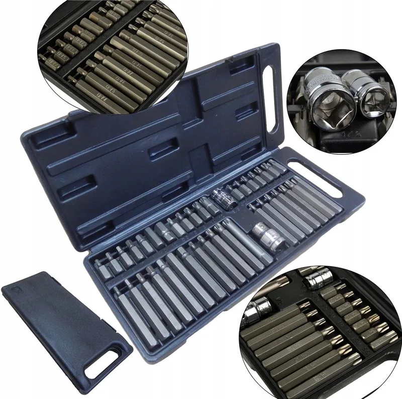 Geko 41-delige Bitset Torx Spline Inbus CrV Staal by GEKO – product image