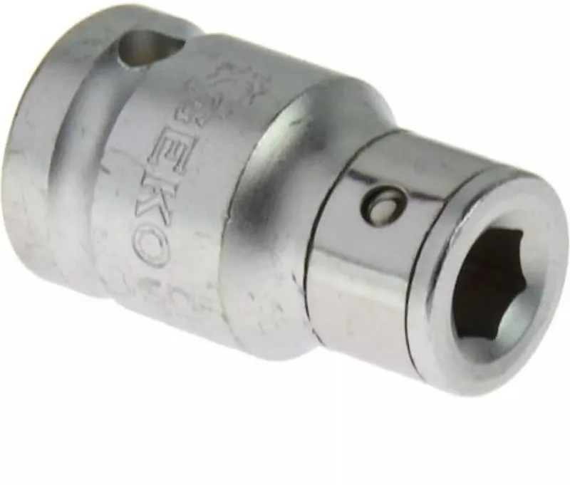 GEKO 8mm hex bit koppeling - 1/2 inch vierkant aandrijving - duurzaam chroom vanadium staal von GEKO, Blau – Produktbild