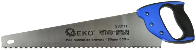 Handzaag - 450 mm - Ergonomisch - Staal HRC 50-54 - Voor hout en kunststof van GEKO – productafbeelding