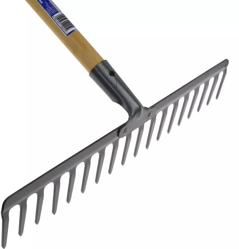 Hark met 18 Tanden - Houten Steel - Duurzaam en Sterk de GEKO – image du produit
