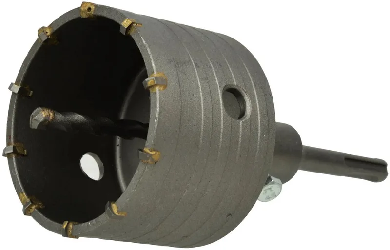 Holle hamerboor - 80 mm - Voor diverse bouwmaterialen - SDS+ en standaard compatibel de GEKO – image du produit