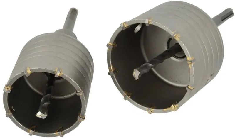 Holle hamerboor - SDS Plus - 65 en 80 mm - Voor beton en gipsplaten de GEKO – image du produit