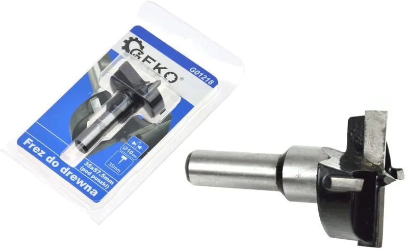 Houtboor - Precisie - 35 mm - Staal - Inclusief Etui von GEKO – Produktbild