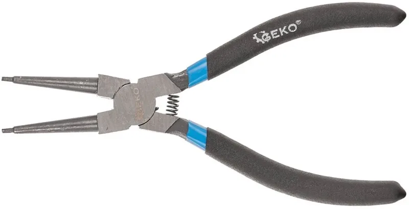 Interne borgveertang - Recht model - Slanke punten - 160mm - Chroom-vanadium staal by GEKO, Blue – product image