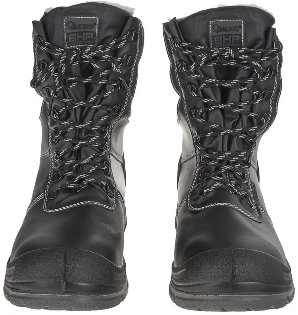 Isolerende winterveiligheidsschoenen - S3 - Antislip - Schokabsorberend - Zwart de GEKO, Noir, 45 – image du produit