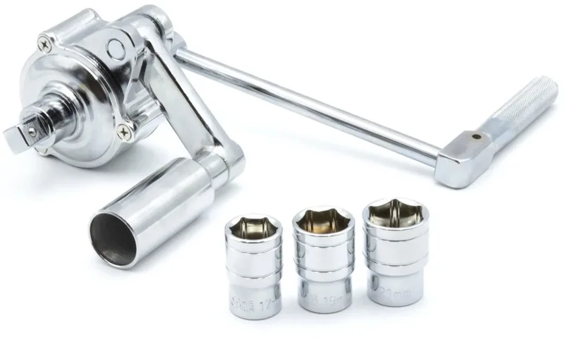 Krachtoverbrengende moersleutel - 1:16 ratio - Inclusief dopsleutels 17mm, 19mm, 21mm de GEKO – image du produit