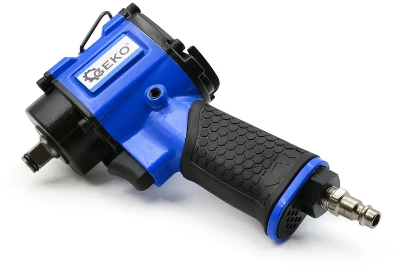 Mini luchtmoersleutel - Twin Hammer - Compact ontwerp - 1200 Nm - 1,5 kg de GEKO, Noir – image du produit
