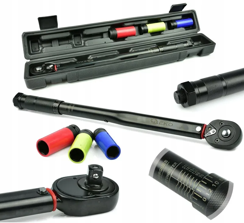 Momentsleutel 1/2" 28-210 Nm met ALU wieldop von GEKO – Produktbild