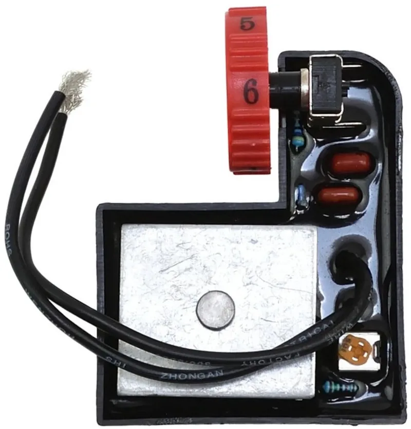 Polijstmachine snelheidsregelaar - compact ontwerp - 50 x 61 mm - eenvoudig te monteren by GEKO – product image