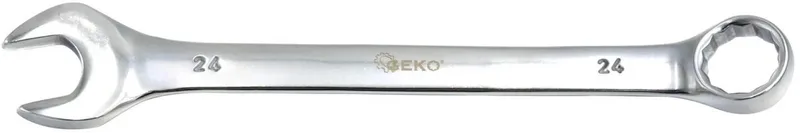 Poolse afwerking steeksleutel - 8 mm - chroom vanadium - satijn afwerking van GEKO – productafbeelding