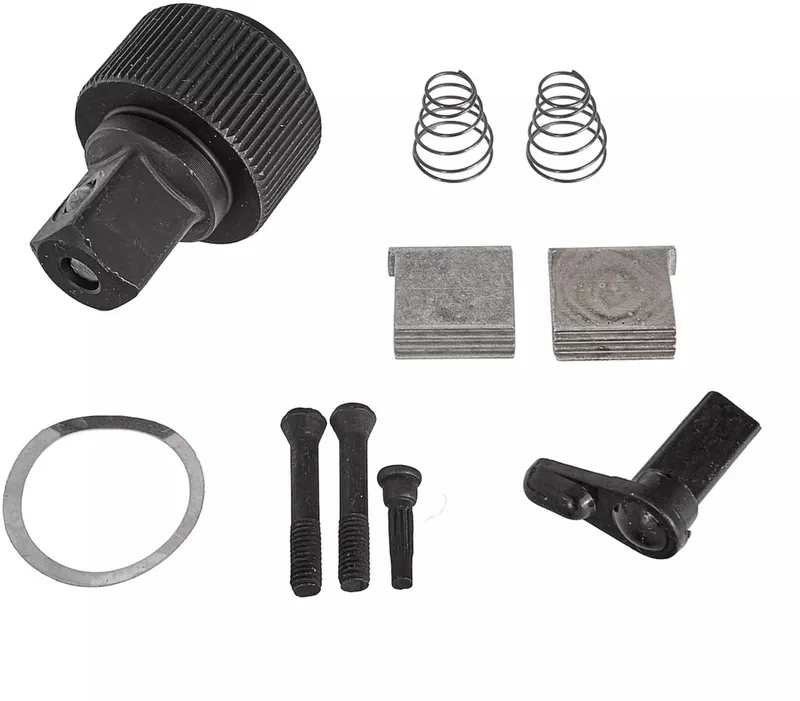 reparatieset ratelsleutel 9,5 mm vierkant - gereedschapsstaal - ratelmechanisme herstellen - staalgrijs - 10-delig - onderhoud en reparatie von GEKO – Produktbild