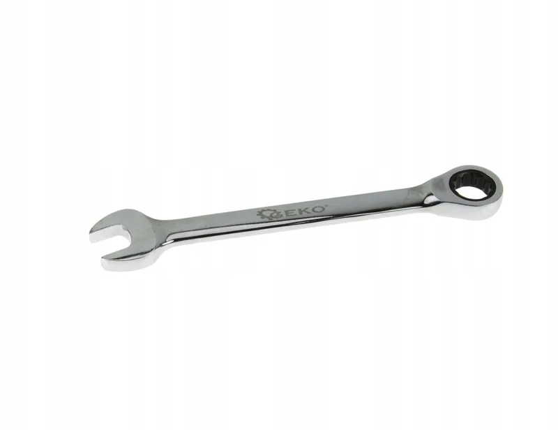 Ringsleutel met Ratel 8mm - 72 Tanden - CrV Staal by GEKO – product image