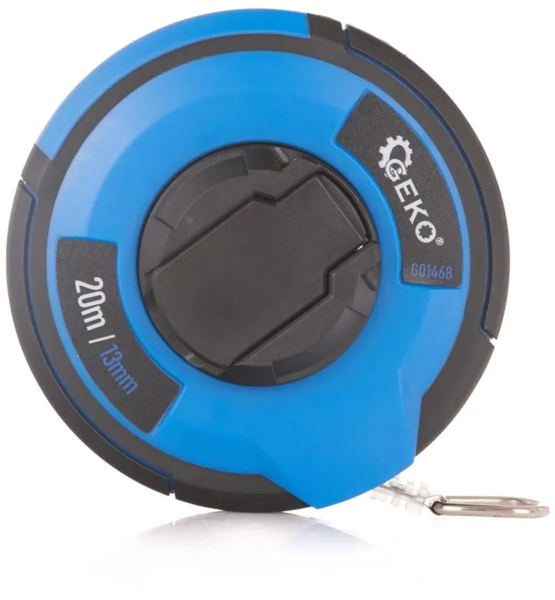 Rolmaat - Staal - 20m - Nylon Coating - Duurzaam Design by GEKO, Blue – product image