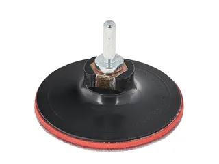 Schleifteller 100mm Klett Schleifteller M14 Haftteller inkl Adapter Bohrmaschine, 1-St., M14-Gewinde, inkl. Bohradapter de GEKO – image du produit 4 sur 5