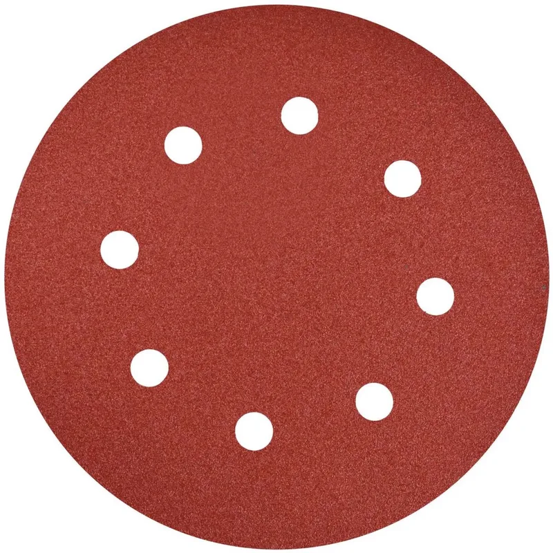Schuurpapier met gaten - 190 mm - P80 - 10 stuks fra GEKO – produktbillede