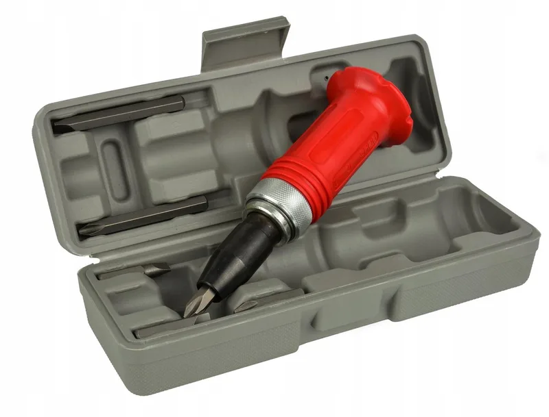 Slagmoersleutel 1/2" met 6 bits - Robuust en veelzijdig by GEKO, Black – product image