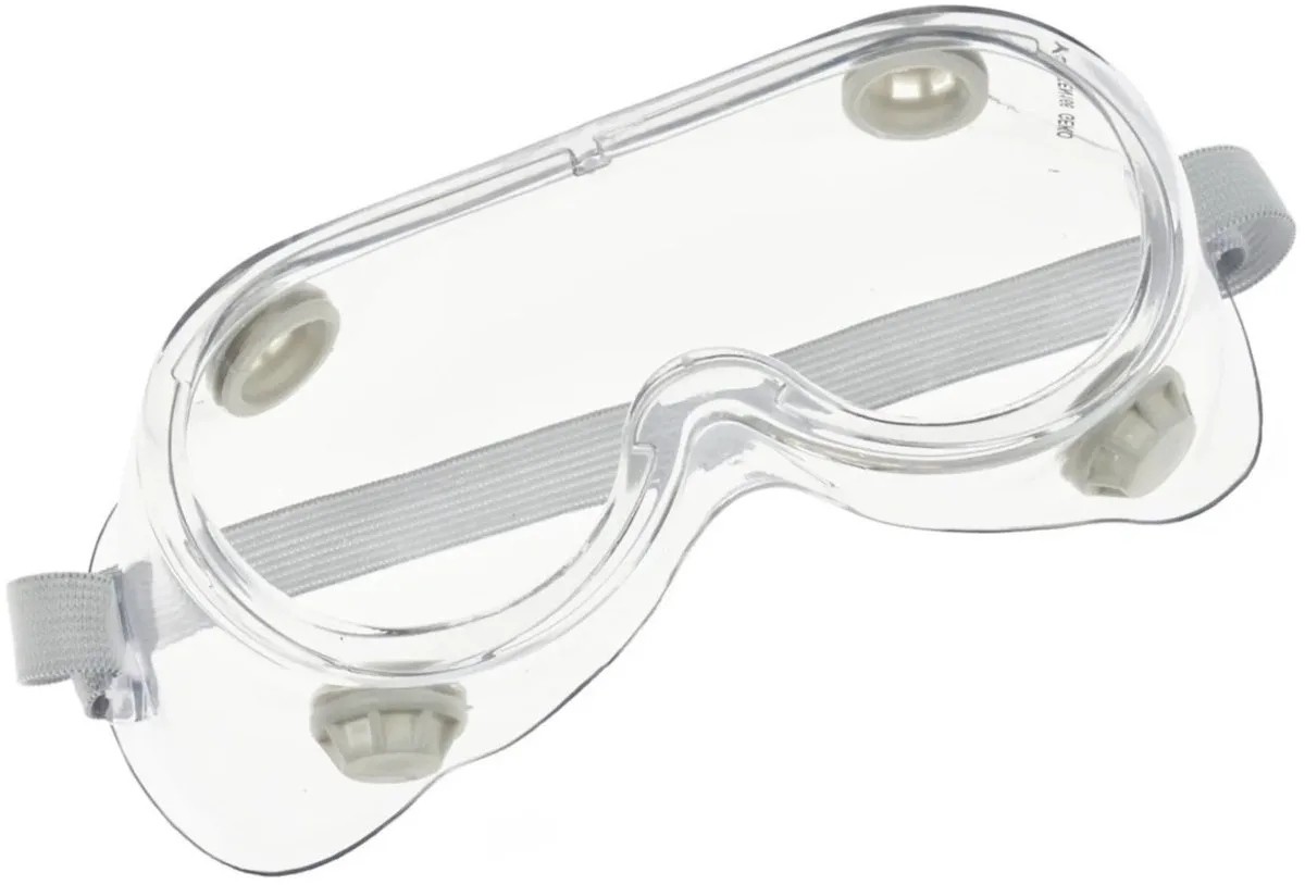Veiligheidsbril - Anti-fog - Krasbestendig - 160 x 75 mm van GEKO, Transparant – productafbeelding