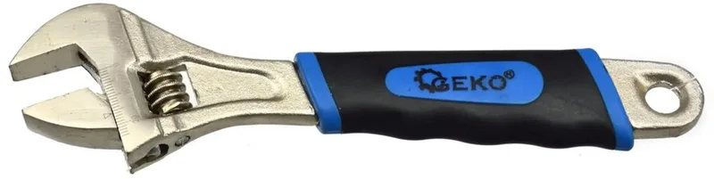 Verstelbare moersleutel - 0-24 mm - ergonomische grip - roestbestendig - 22° offset von GEKO – Produktbild