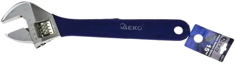Verstelbare moersleutel - 0-46 mm - slipvast - 38 cm - roestbestendig de GEKO – image du produit